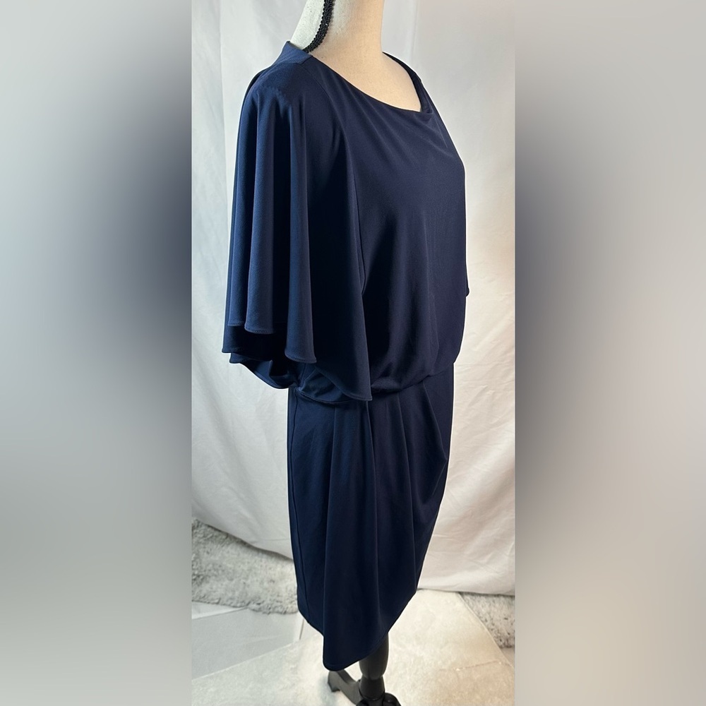 Vince Camuto Blue Midi Dress with Elegant Design 💙 - Picture 11 of 13